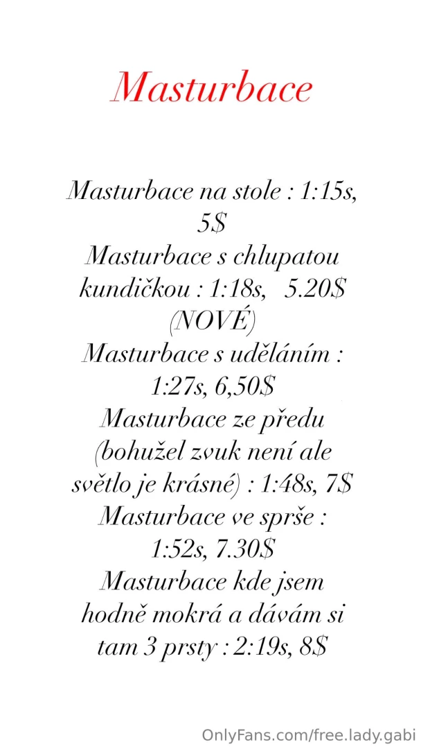 Nov cenov upraven nab dka vide a fotek part 7 