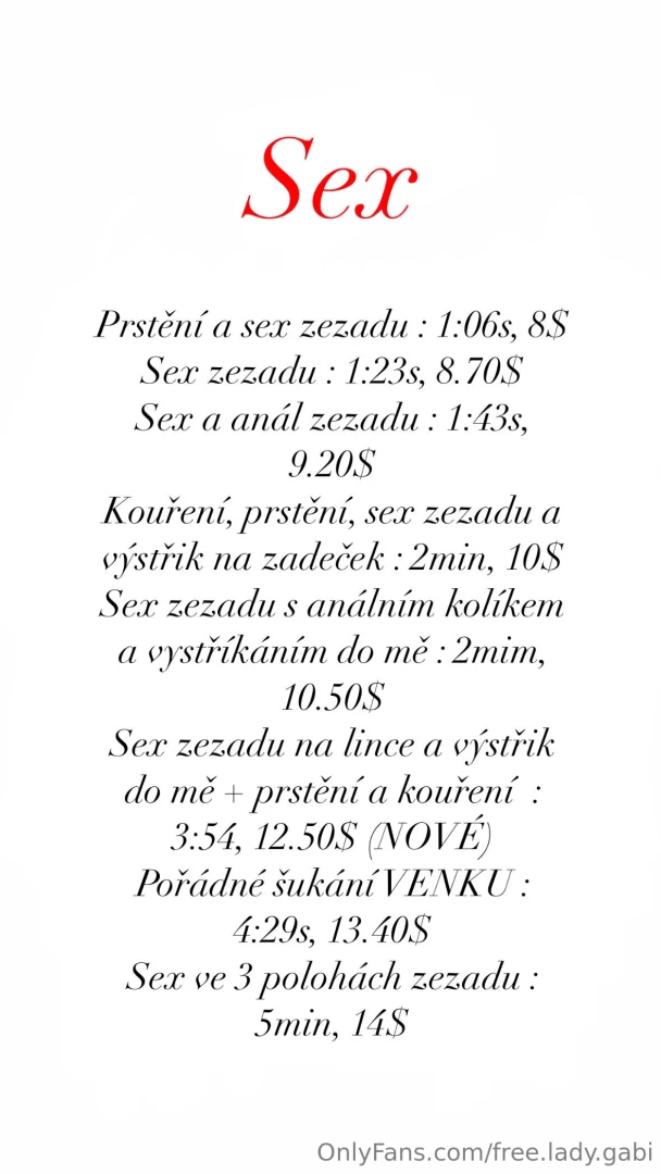 Nov cenov upraven nab dka vide a fotek part 8 