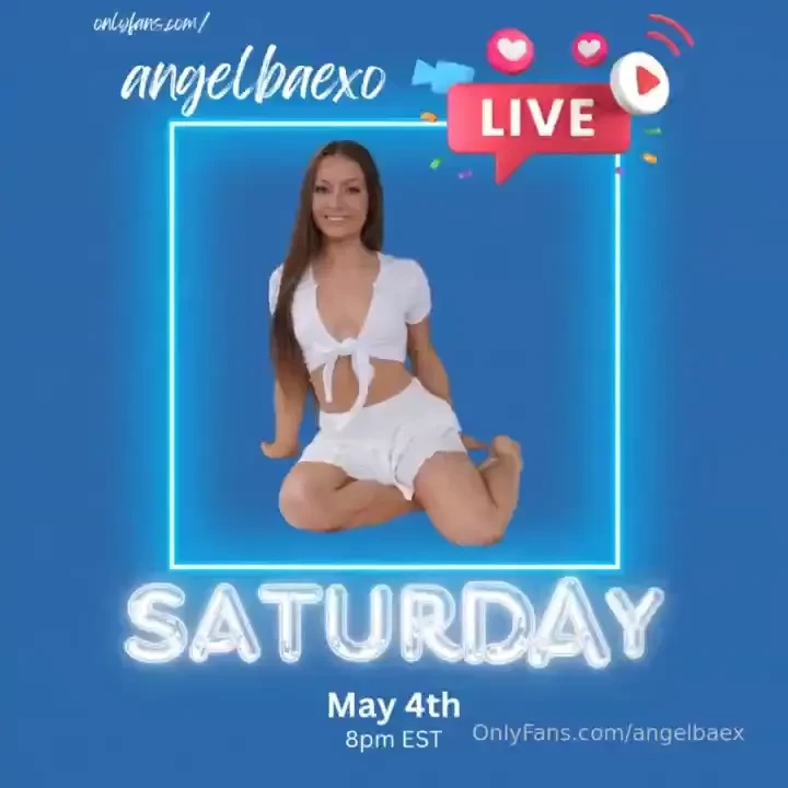 Going live on my vip page tonight angelbaexo 