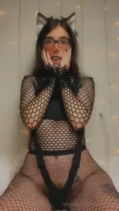 I was a black cat for my show last night