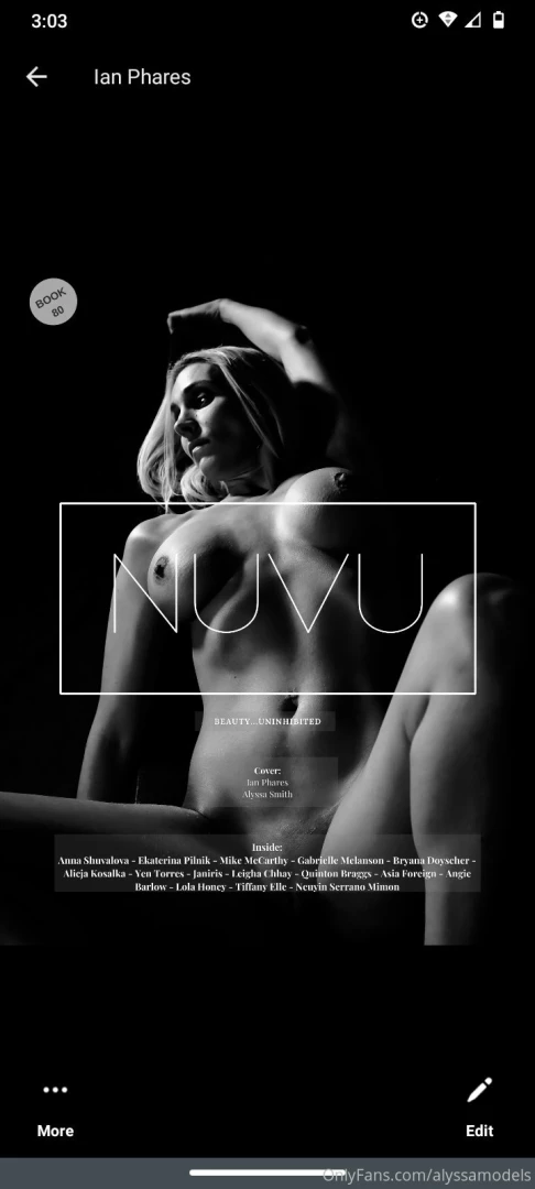 So it is official i have made another nude magazine cover i am so part 1 