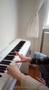 My piano class today