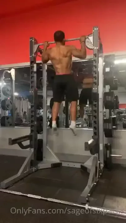 Wide grip pullups 50 reps if you can get it in 3 sets add weight 