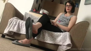 Seducing you one shoe dangle at a time