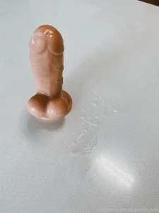 Made a mess filming for my main page onlyfans com danielle_uncovered