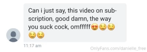 Free blow job video that will blow your mind when you join my vip