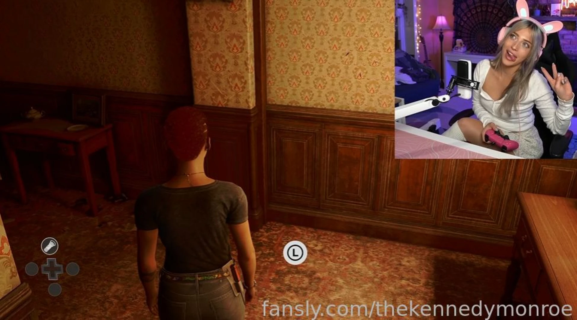 Playing scary games on twitch https www twitch tv thekennedymonroe 