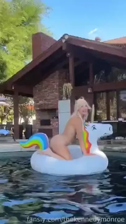 Daily goodie raving in the pool in nothing but our birthday suits in 