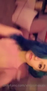 Little behind the scenes after filming and with no glasses