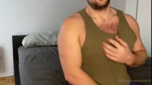 Heard you wanted to see more of my chest and cock hope you ll enjoy