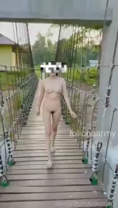 On the bridge