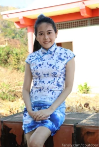 Chongsam fyp cute cosplay part 4