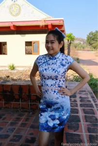 Chongsam fyp cute cosplay part 2