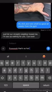 Boyfriend took the straight neighbors dick and was ass up waiting for