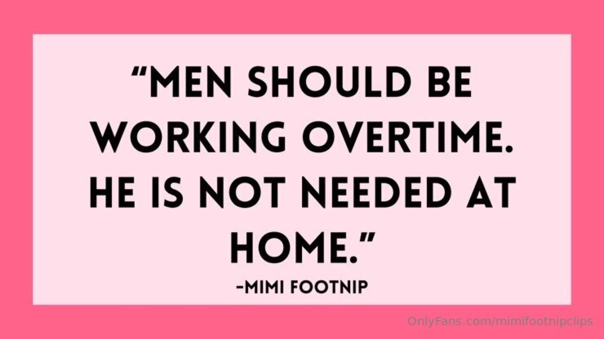 Get to work and send send send 