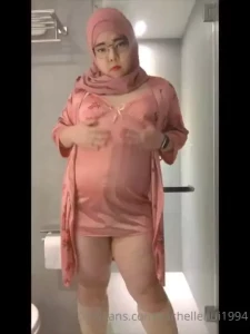 Hijab day in a hotel