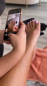 My pedicure artist loves my pretty toes