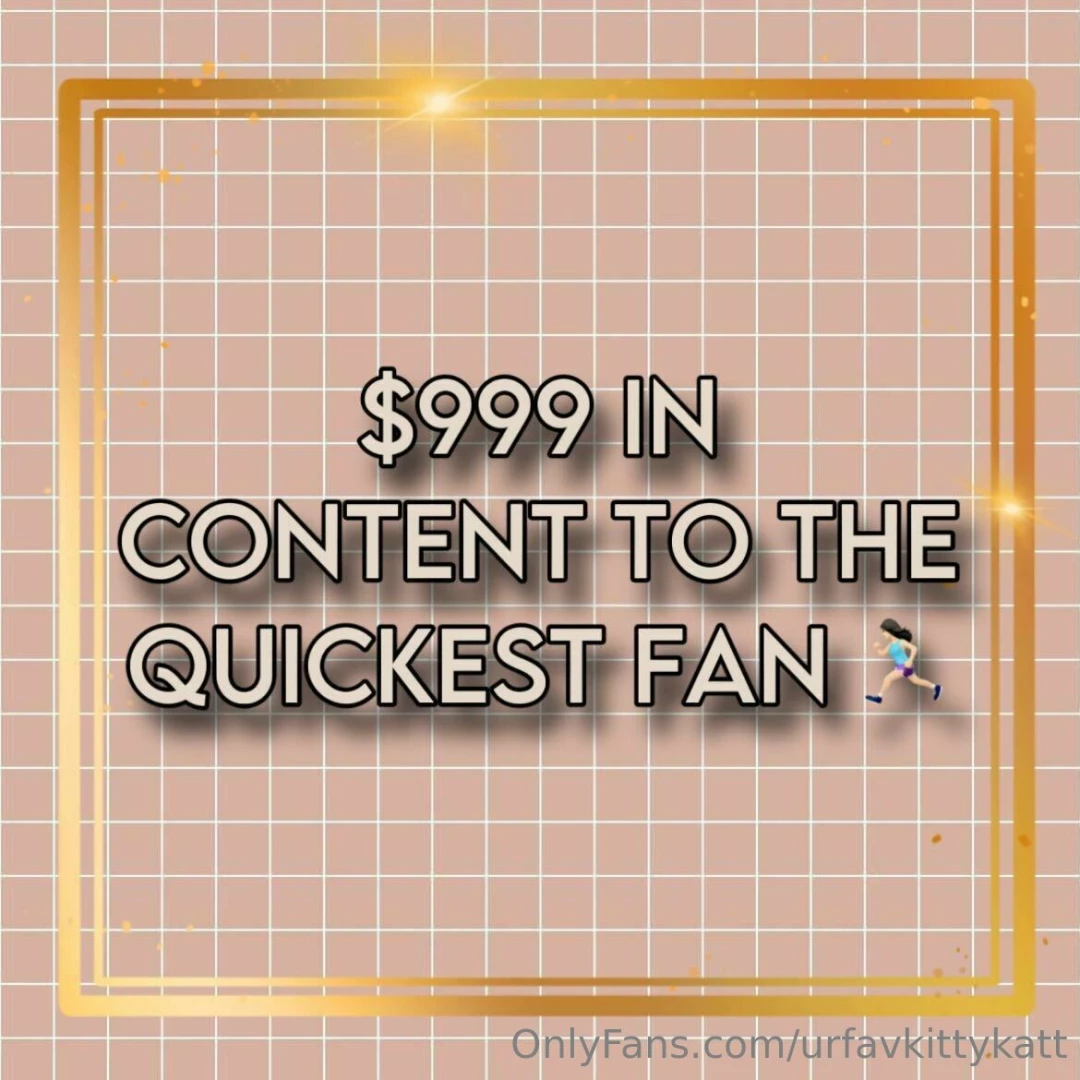 urfavkittykatt - First fan only fill this campaign and get a 999 bundle part 1 