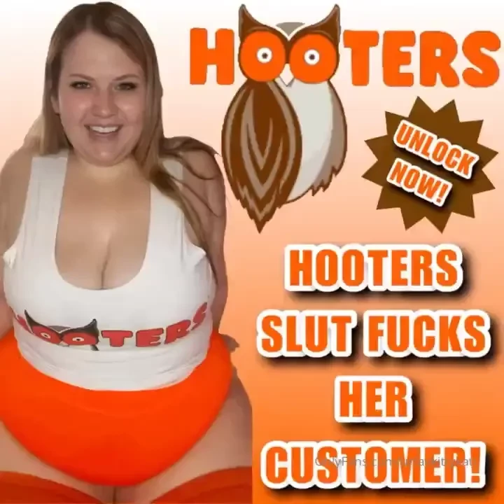 Hooters slut fucks her customer ughhh i just got off my long shift 