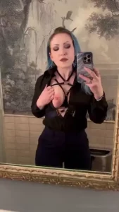 I wore this out to attend a fancy show close to a nip slip at any