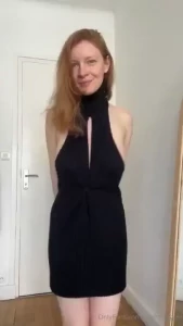 Might be fun to chase me in this dress