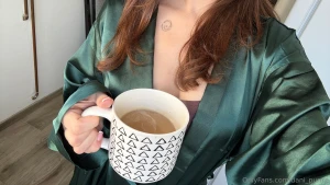 Best way to wake up coffee and maybe a kiss from someone tempting what