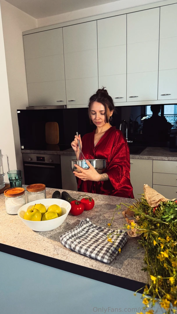 When inspiration strikes there s no stopping me a kitchen a new recipe 