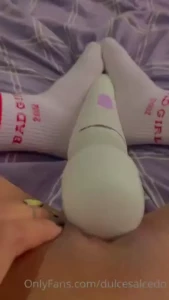 Massager makes me wet all over do you like this toy part 5