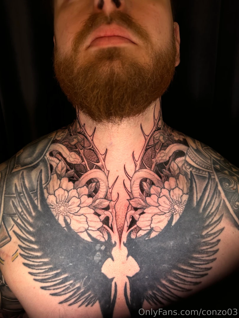 And my last tattoo is done from now on this will be below my face as i part 1 