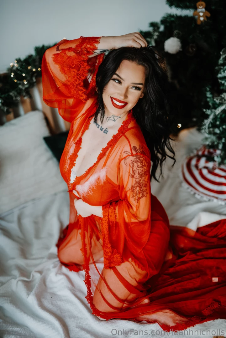 Your present wrapped in red 