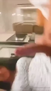 Playing with my dick and the windows were open turn me on if someone