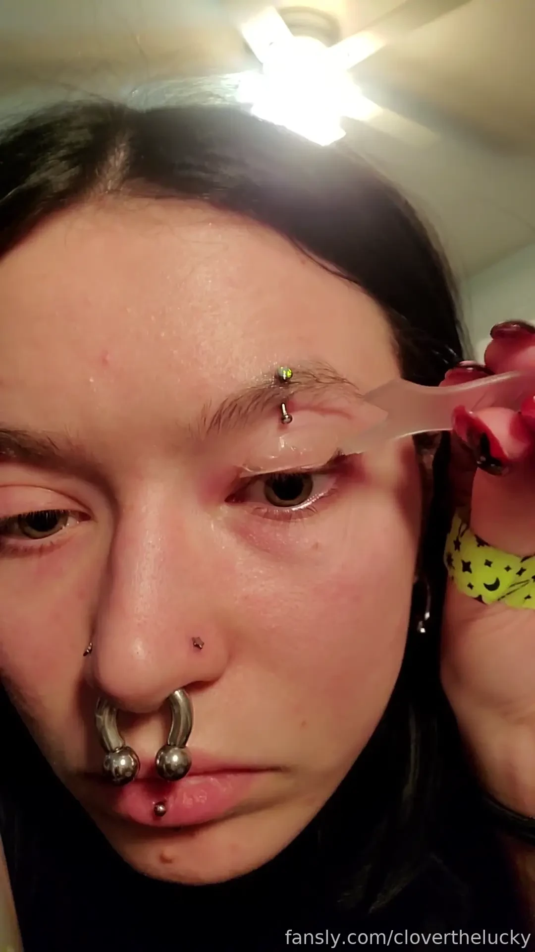 Attemptiqng to do a lash lift and tint part 1 