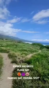 Tourisme cruising a la plage de la souris chaude la r union ou je d