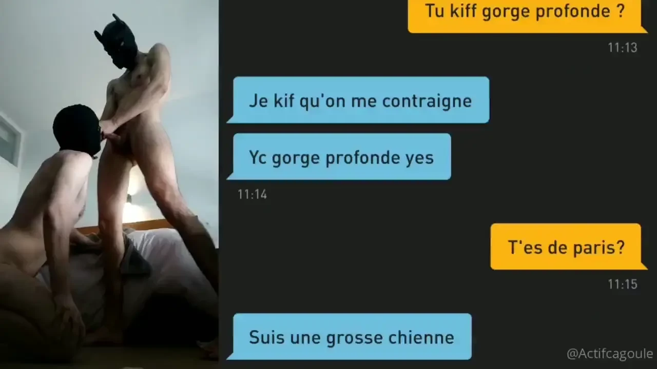 Plan grindr avec un batard bien chaud et super gourmand plus de vid os 