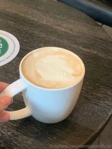 I love coffee especially lattes and cappuccinos wbu