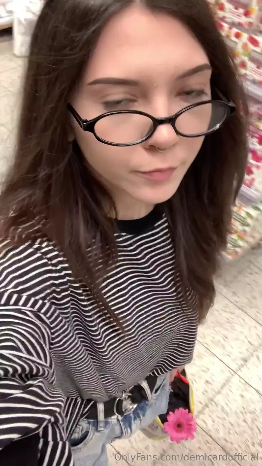 A flower and a shopping trip 