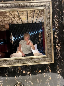 At the crazy bear it was amazing just had to take some selfies