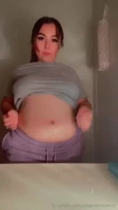 Another belly play vid