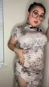 White floral dress video session part 2