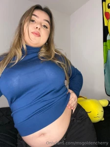 Happy new year blue turtleneck pics 1 2 part 1