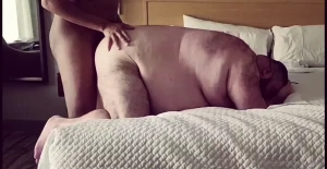 Huge dick dominates my ass and gave me a hands free orgasm