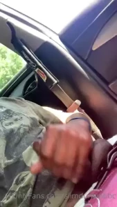 Had to pull over and beat this bbc