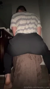 Enjoyed the ride goon gooey butt ride large dildo felt so good to