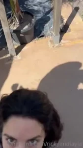 Blowjob at the garden full video on laylamarlene of