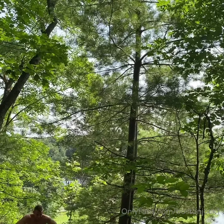 Another run hike in the woods today trying to keep my mind body 