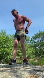 Another run hike in the woods today trying to keep my mind body part 1