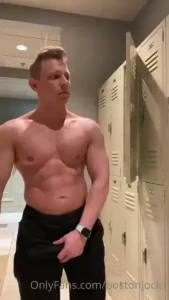 Vanilla locker room flexing and such got caught wonder if they ll part 1