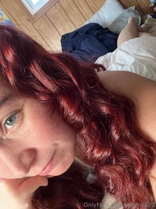 New white outfit with the new red hair loving the colors as always part 9