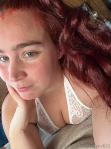 New white outfit with the new red hair loving the colors as always part 7