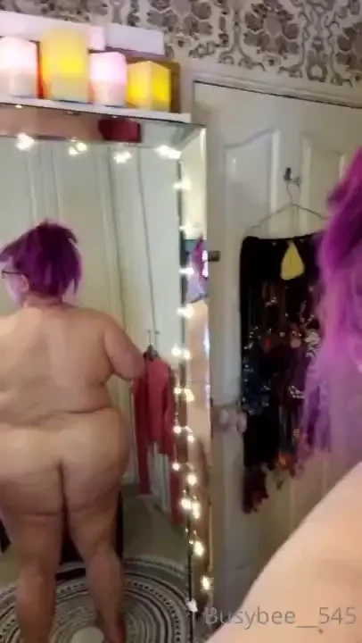 Just me but butt naked 